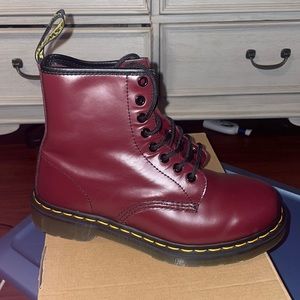 Dr. Martens Cherry Red Boots